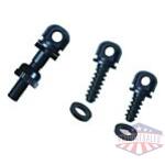 TOC SWIVEL BASE (STUDS) SET - 3-PIECE BLACK
