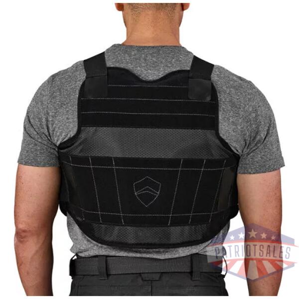 BULLETSAFE CONCEALABLE BLLTPRF - VEST X-LRG BLACK W/CLS ARMOR