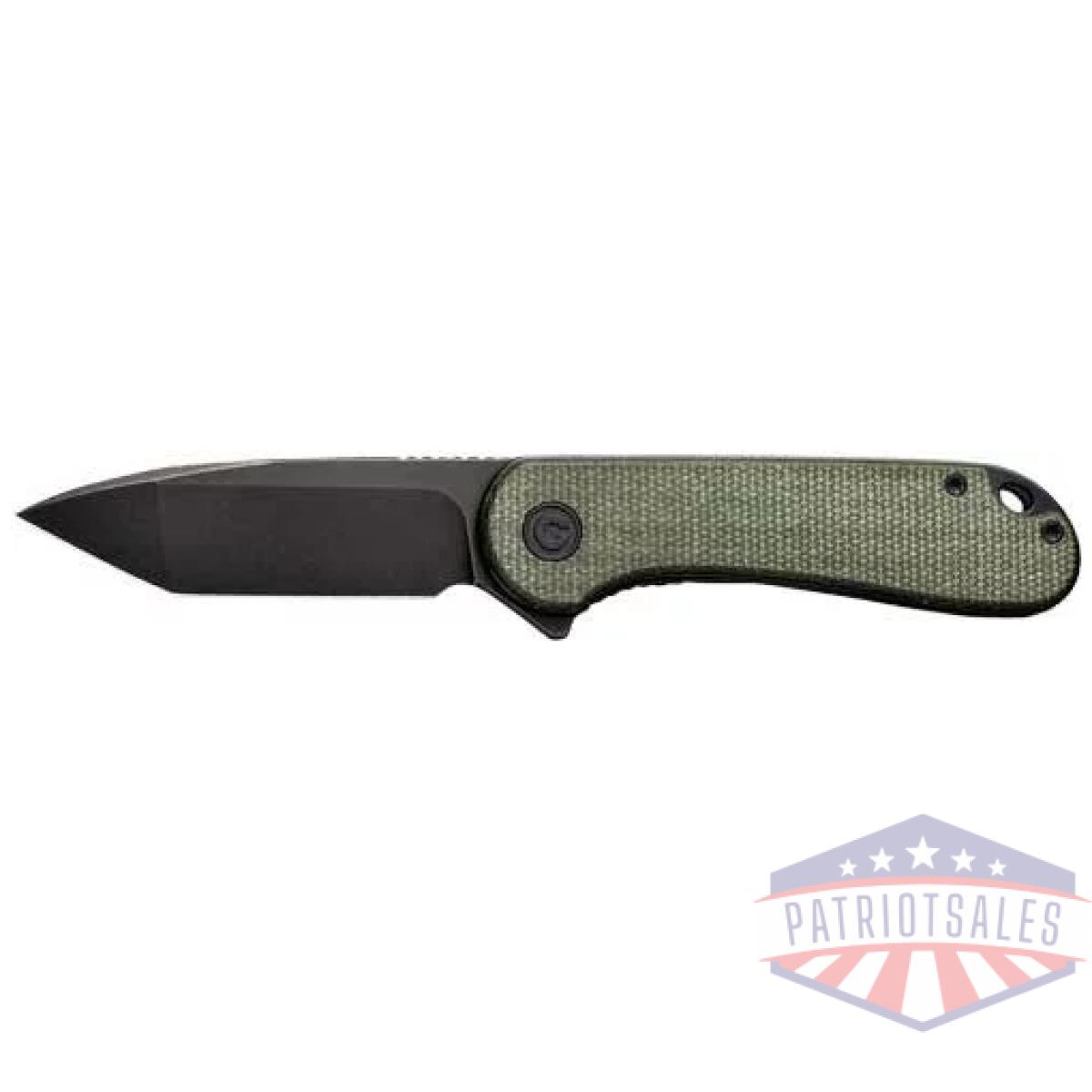 C907te. Webp - civivi knife elementum 2. 96" - green micarta/black d2 lnr lck - c907te