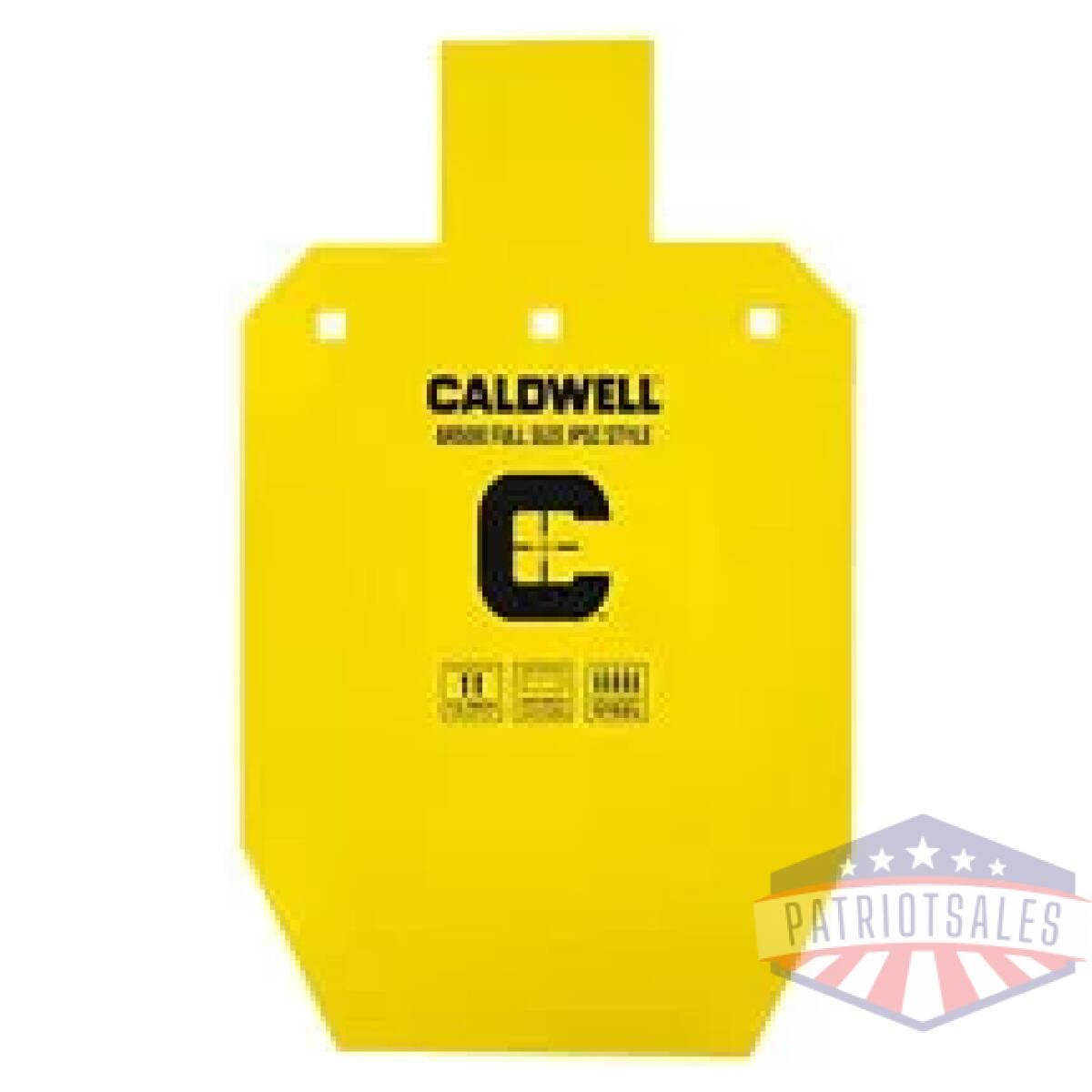Cal1116697_1. Webp - caldwell ar500 33% ipsc steel target - cal1116697 1