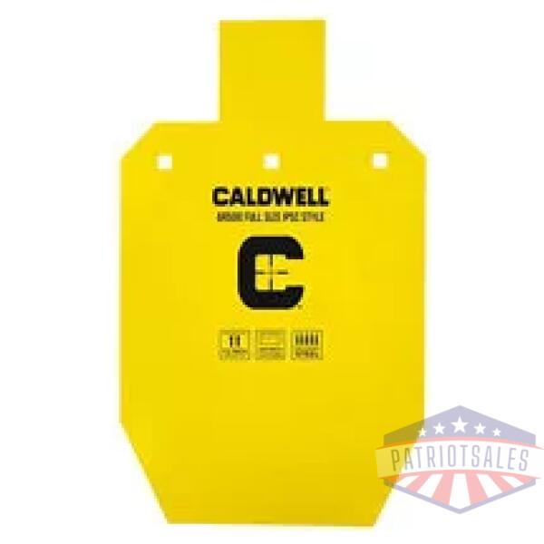 CALDWELL AR500 33% IPSC STEEL TARGET