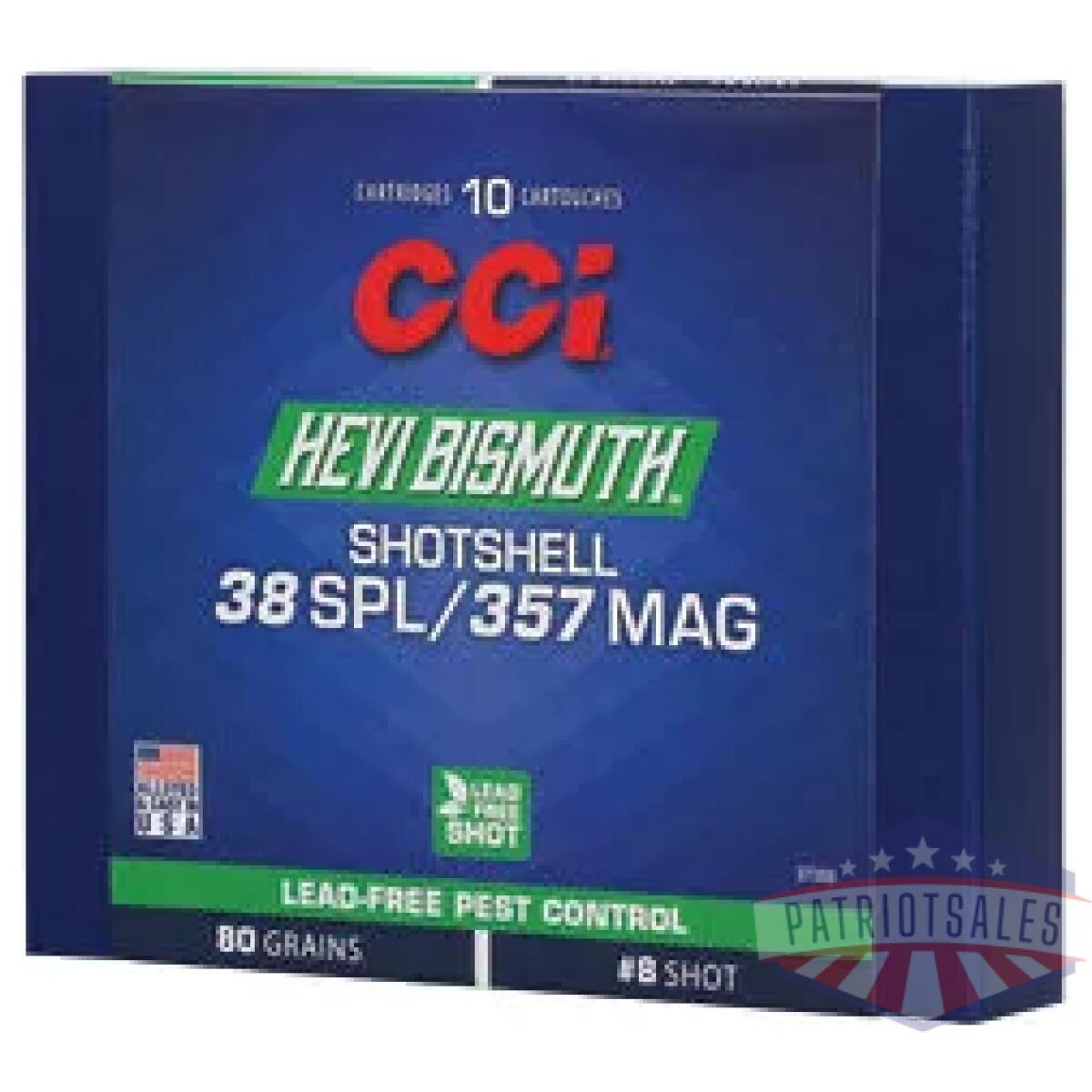 Cci3738b_1-1. Webp - cci 38/357 bismuth shotshell 10/200 - cci3738b 1 1