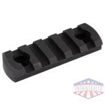 CMC M-LOK PICATINNY 5 SLOT BLK