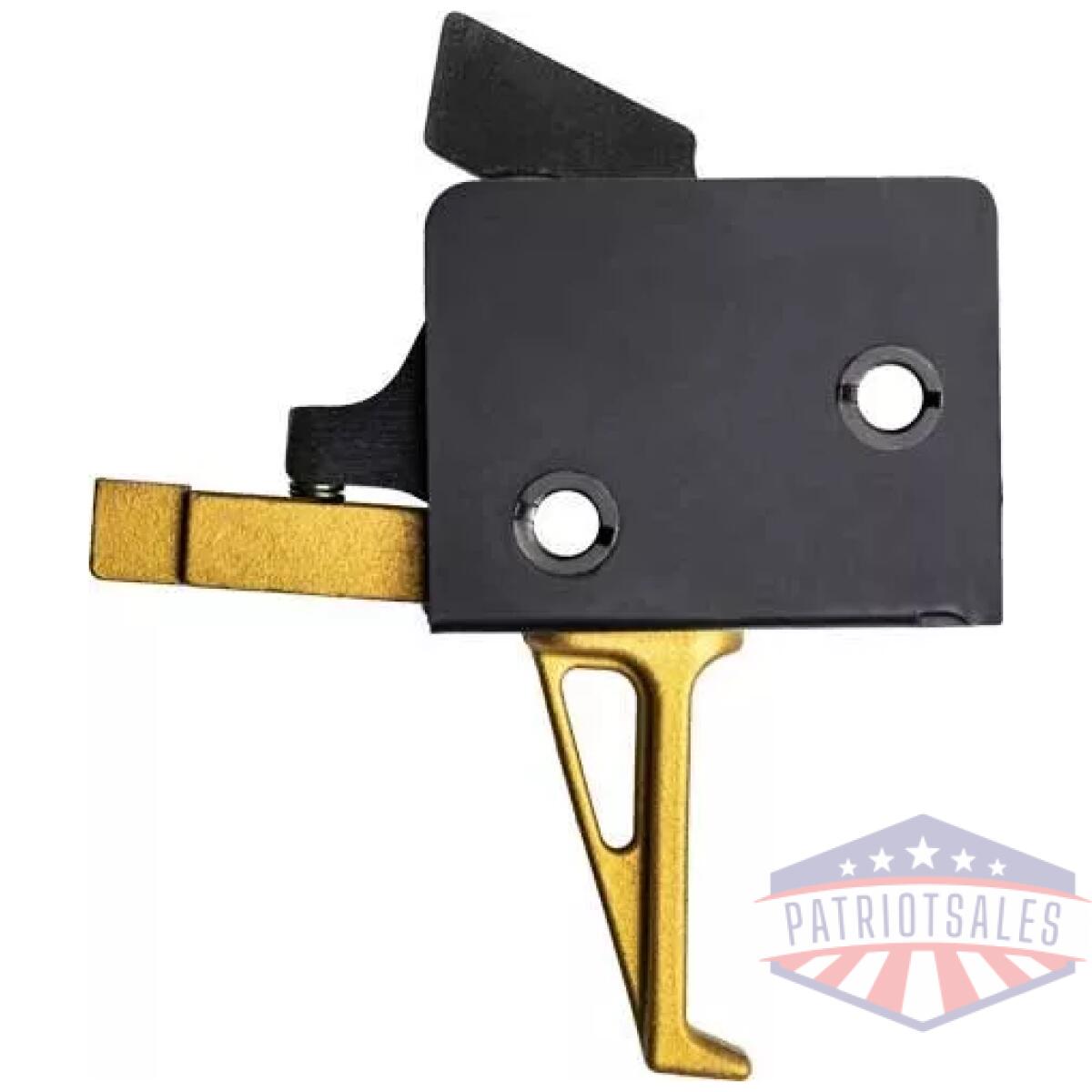 Cmc91503gf. Webp - cmc trigger ar15 single stage - flat goldfinger 3. 5lb - cmc91503gf