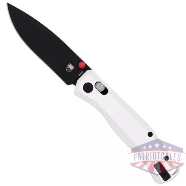 COBRATEC REGENT BAR LOCK FLDR - 3.25" SILVER/BLACK S35VN BLADE