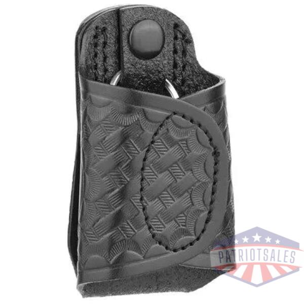 Basketweave Leather Silent Key Holder