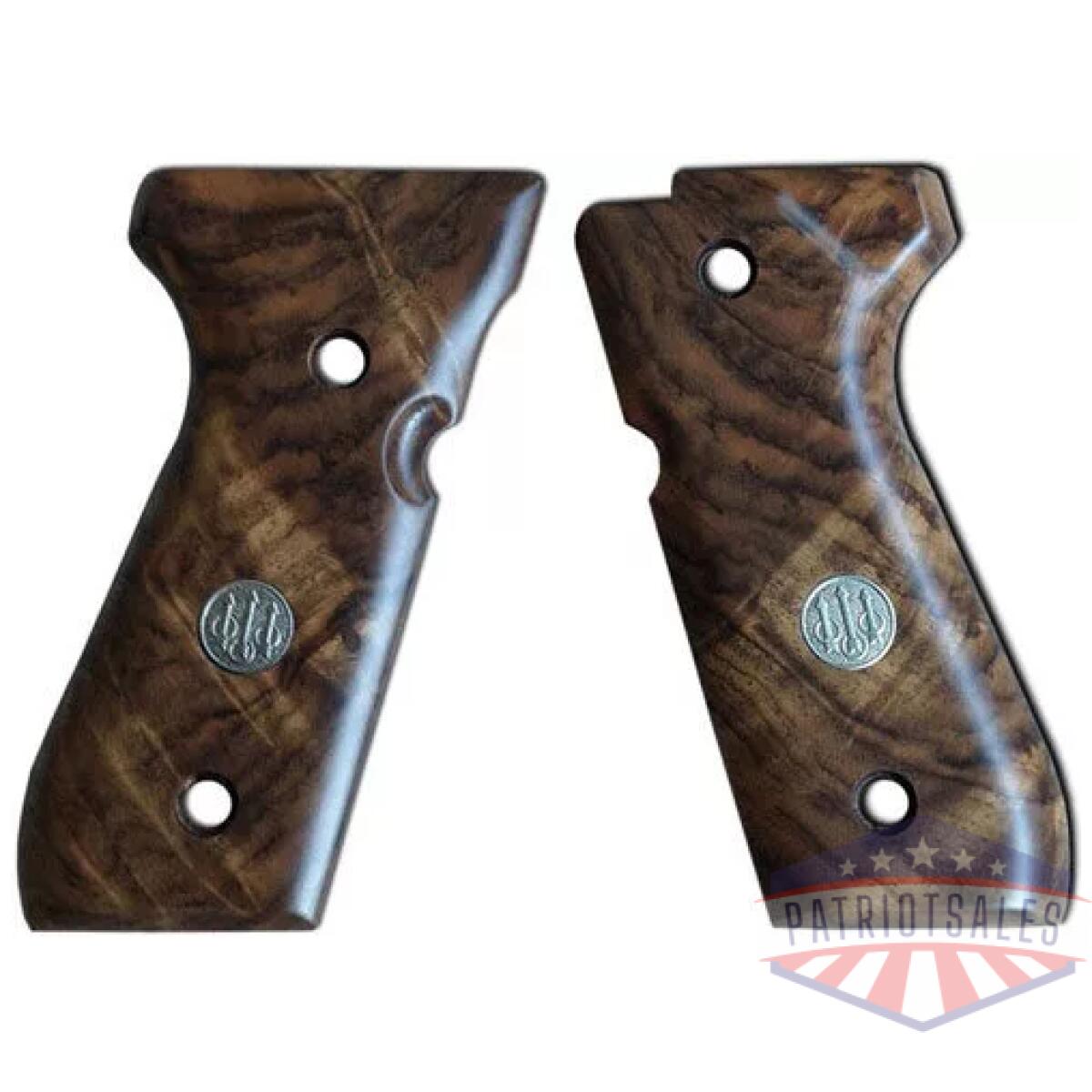 E00561. Webp - beretta 92/96 deluxe grips - grade 3 walnut checkered - e00561