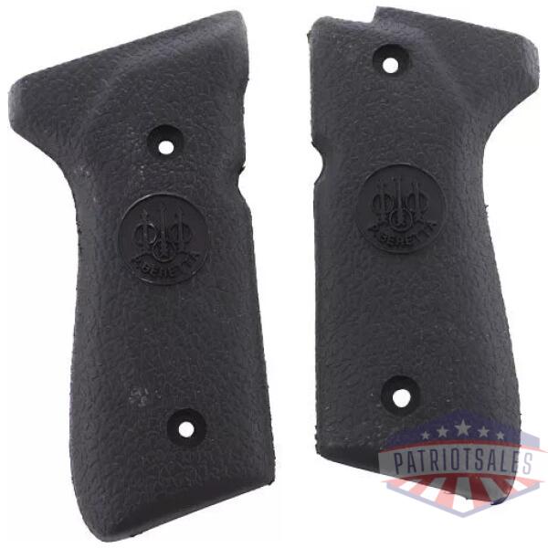 BERETTA GRIPS 92/96 SERIES - RUBBER SMOOTH BLACK