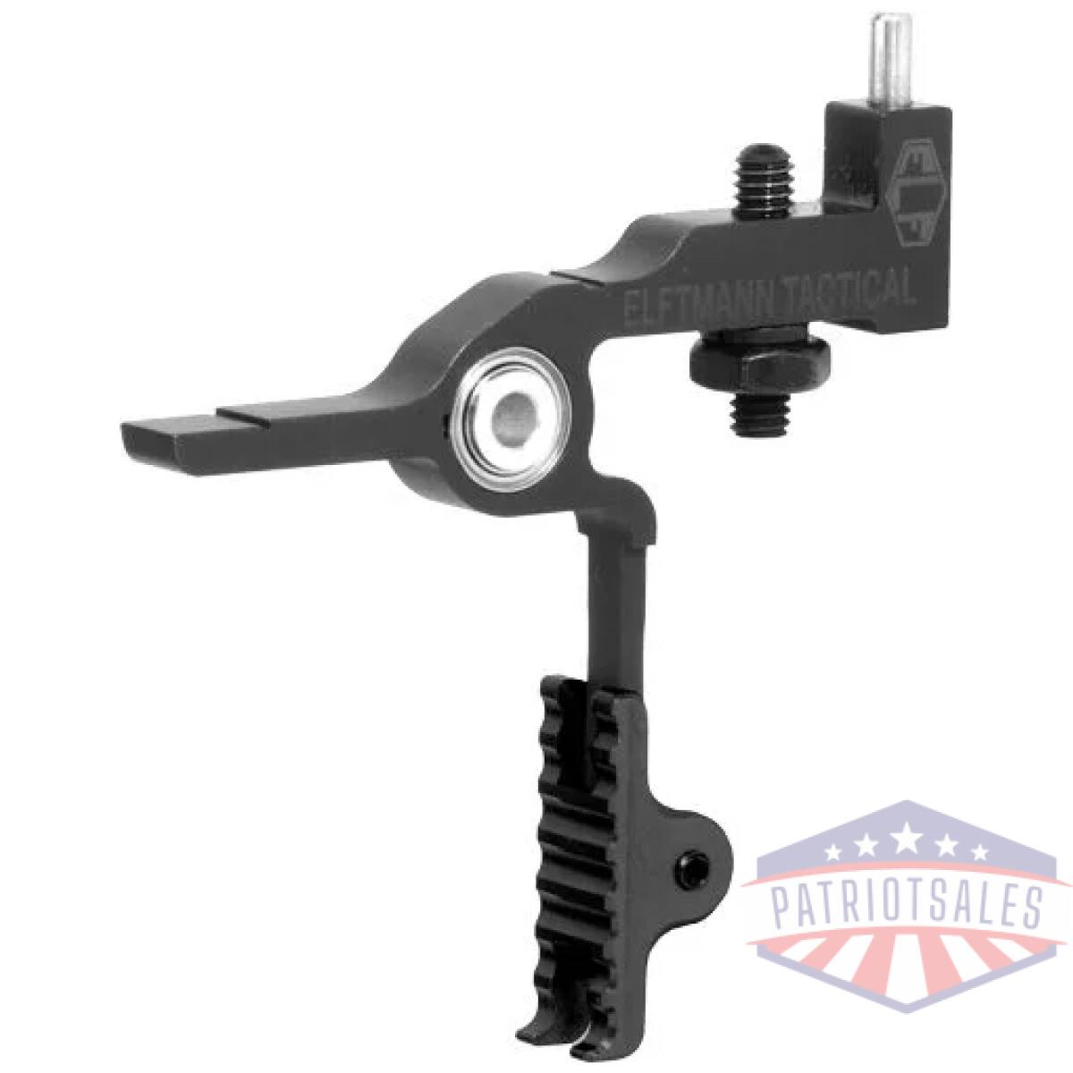 Elfsavage110b_straight_1. Webp - elftmann trigger savage 110 - adjustable 2-4lb black shoe - elfsavage110b straight 1