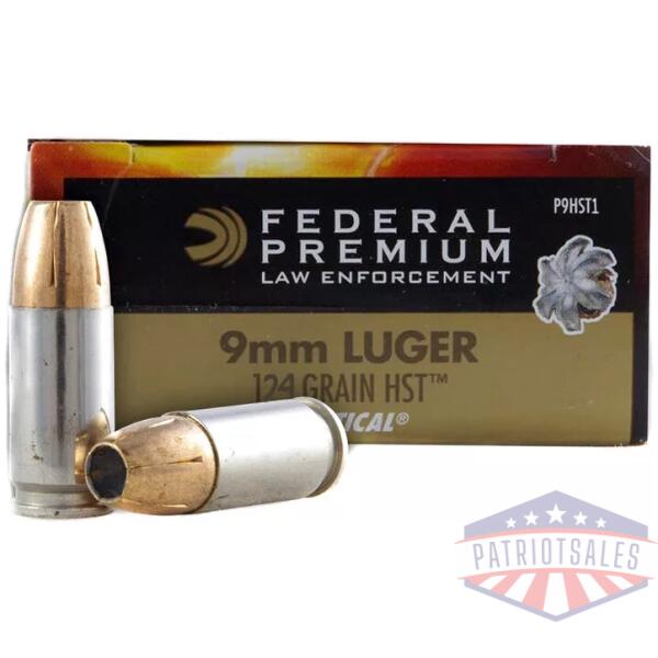 Premium 9mm Luger HST JHP