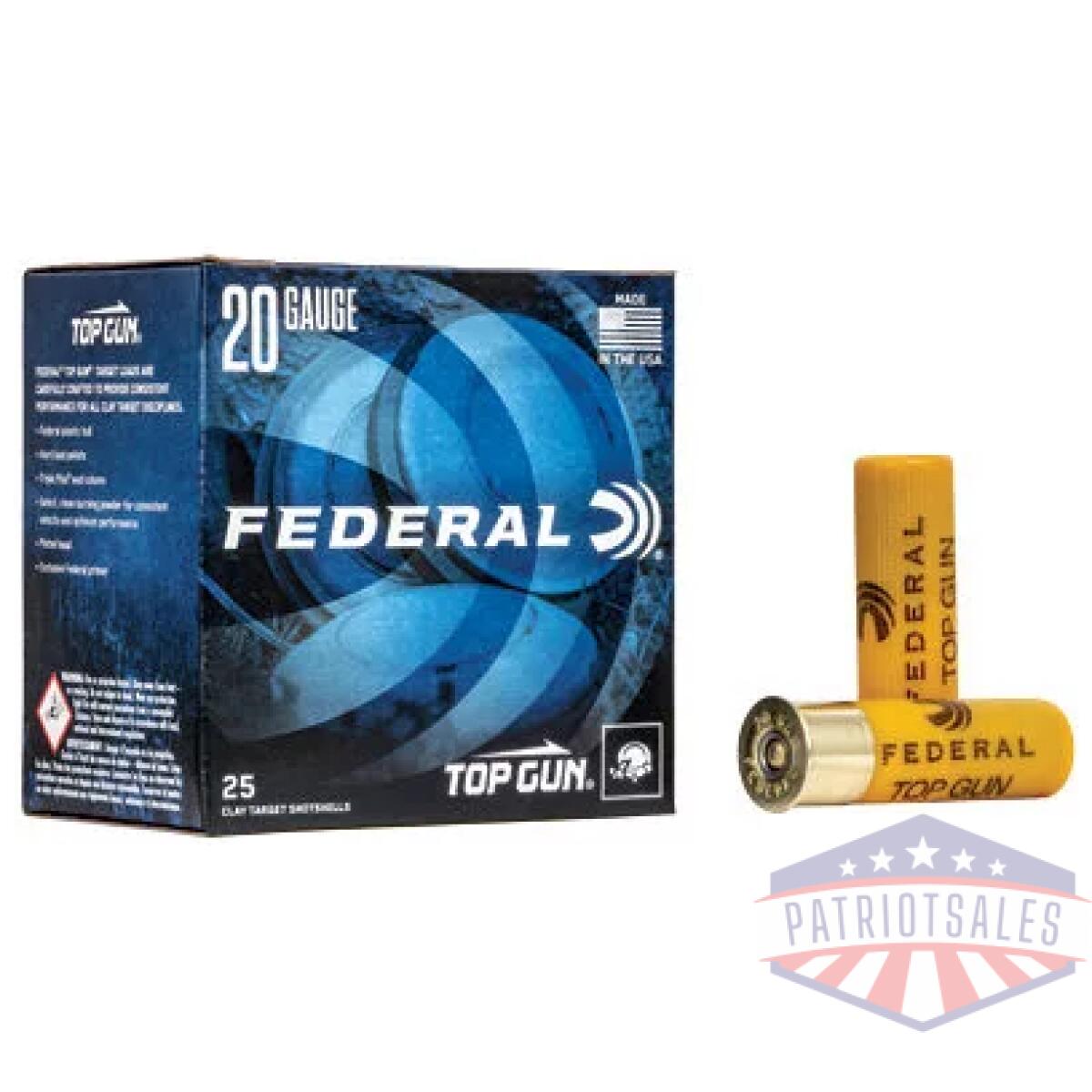 Fetg209_1. Webp - fed top gun 20ga 2. 75" #9 25/250 - fetg209 1