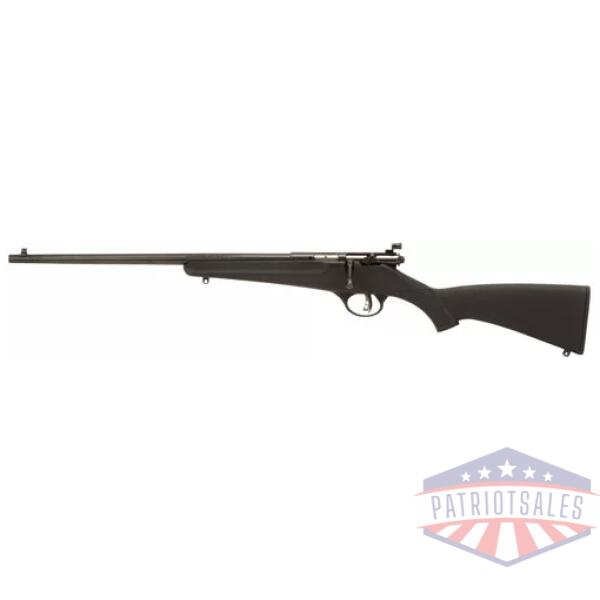 SAVAGE RASCAL YOUTH SINGLESHOT - LH 22LR ACU TRG BLUED/BLACK