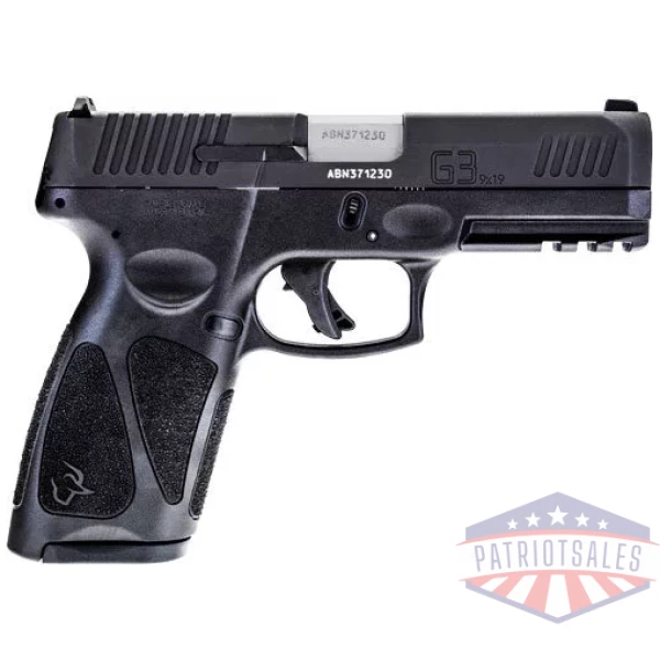 TAURUS G3 9MM 17-SHOT 3-DOT - ADJ. MATTE BLACK POLYMER