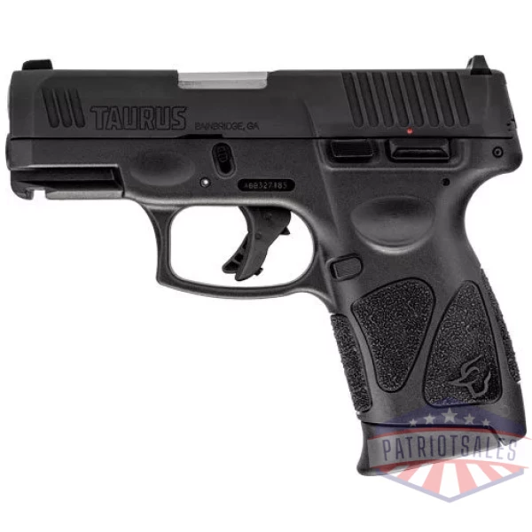 TAURUS G3C 9MM 12-SHOT 3-DOT - ADJ. 3.26" MATTE BLACK POLYMER