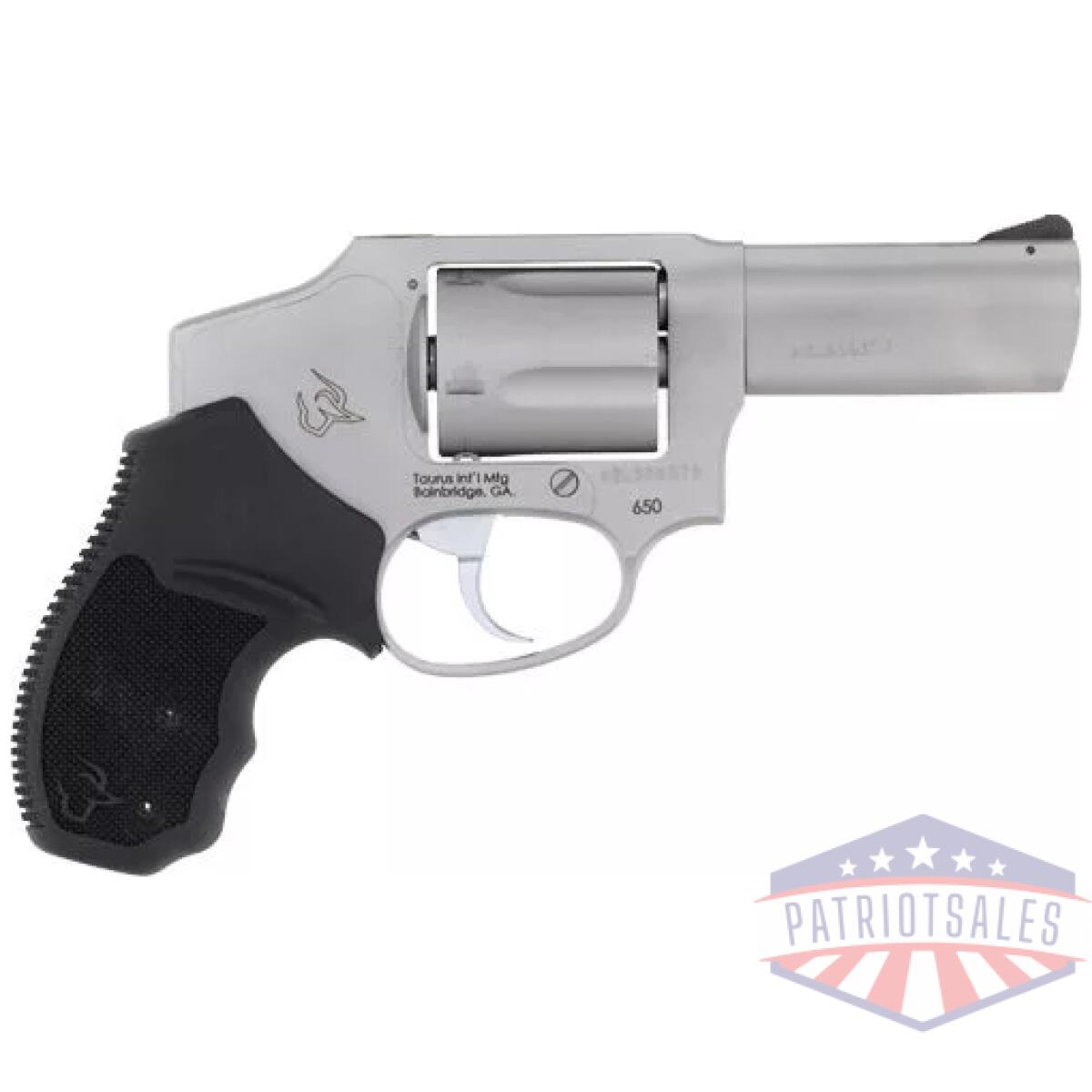G2650139. Webp - taurus 650 357mag 3" fixed - 5-shot ss rubber - g2650139