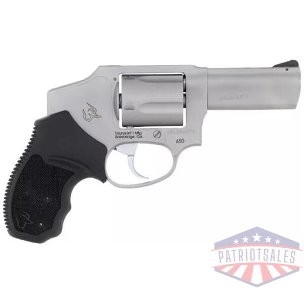 TAURUS 650 357MAG 3" FIXED - 5-SHOT SS RUBBER