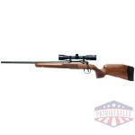 SAVAGE AXIS 2 XP 6.5CM 22" LH - W/3-9X40 MATTE/HARDWOOD