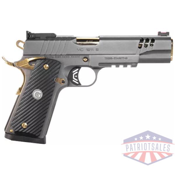 GIRSAN MC1911 NEGOTIATOR 45ACP - MATCH TITANIUM/GOLD 8RD TALO