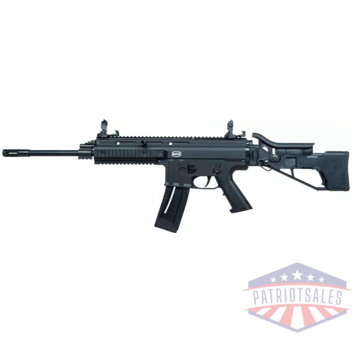 G4150013. Webp - bl mauser m-15 22lr 16. 3" - 22-sh 3 pos folding stk black - g4150013