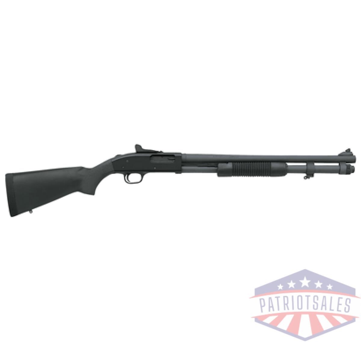 G51663. Gif - mossberg 590a1 12ga 3" 9rd 20" - ghost ring parkerized/syn - g51663