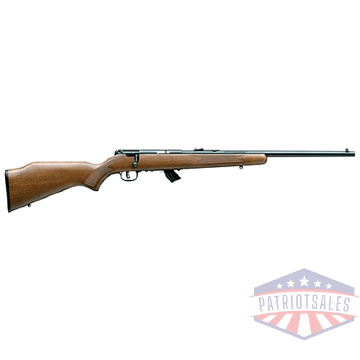 Savage mark ii-gy youth 22lr - 19" accu trig blued/hardwood - image 1
