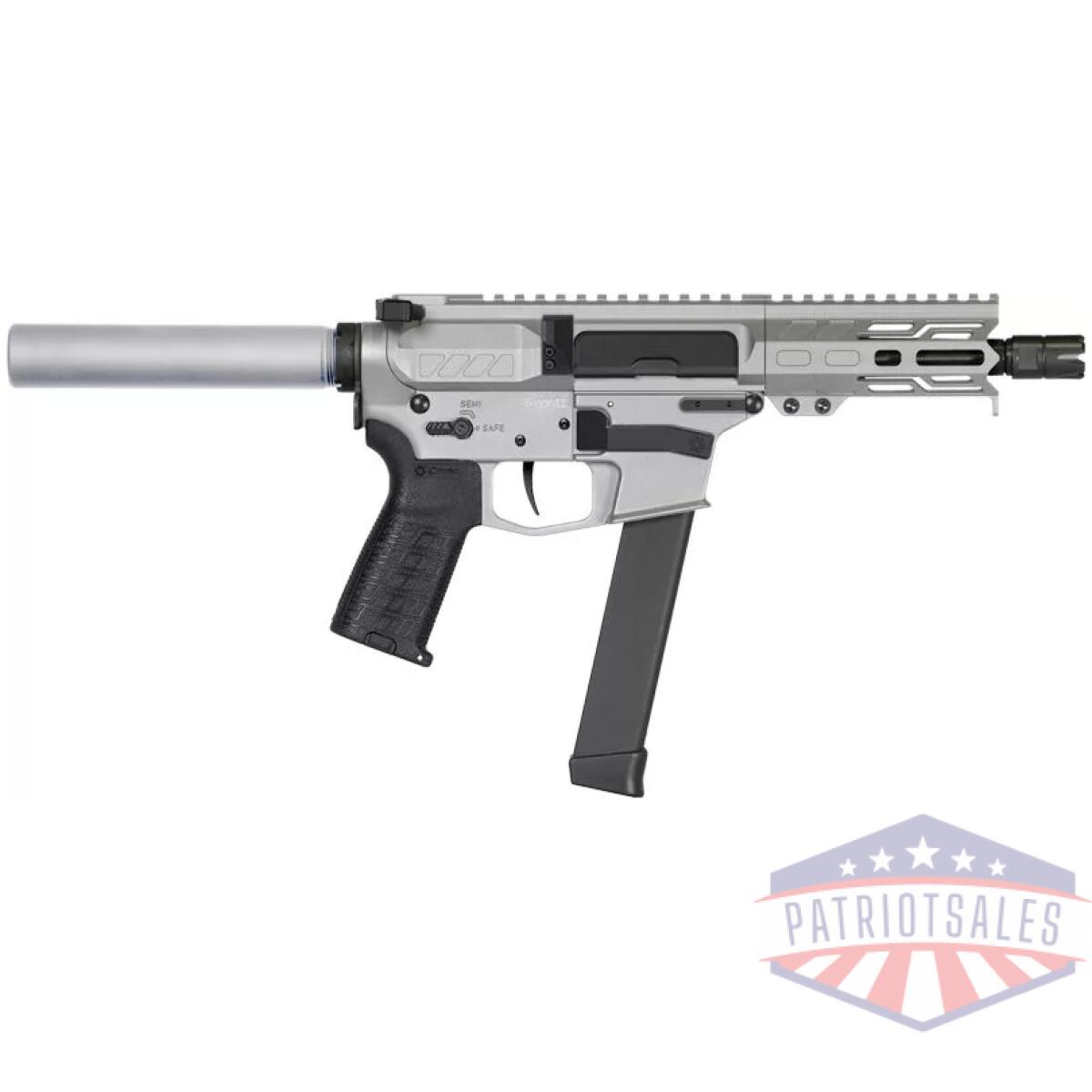 G99a190fti. Webp - cmmg pistol banshee mkgs 9mm - 5" 33rd pistol tube titanium - g99a190fti
