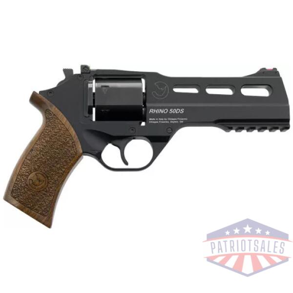 CHIAPPA RHINO 50SA 357MAG - 5" ADJ. SIGHT BLACK/WALNUT