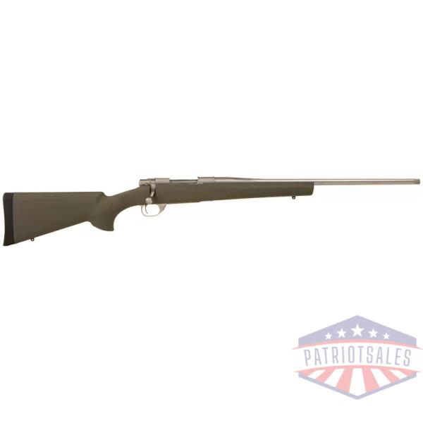 HOWA M1500 7MM REM MAG HOGUE - 24" THREADED STAINLESS OD GRN