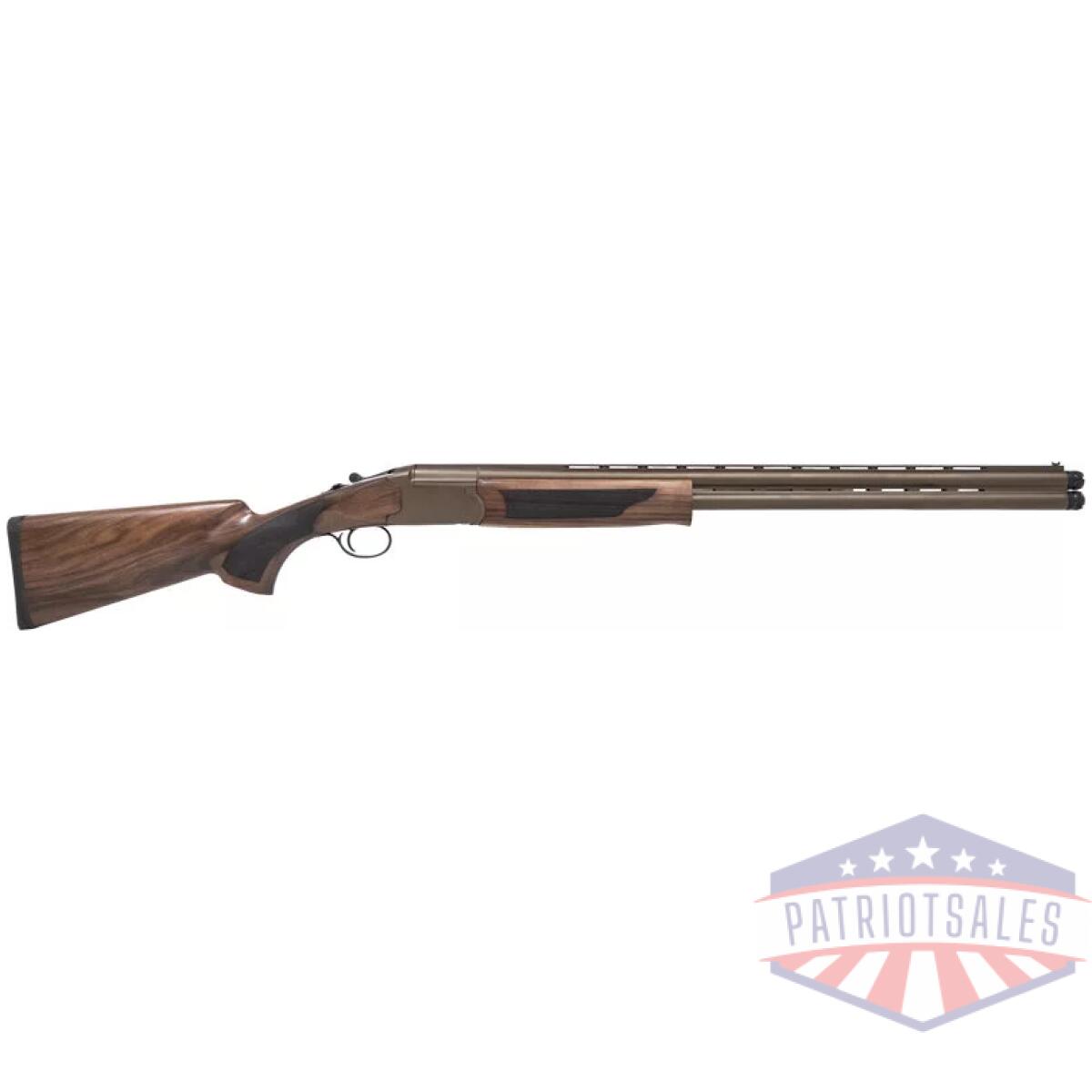 Gkar1228brz. Webp - pointer acrius 12ga. - 3" o/u 28" bronze bbl/walnut - gkar1228brz