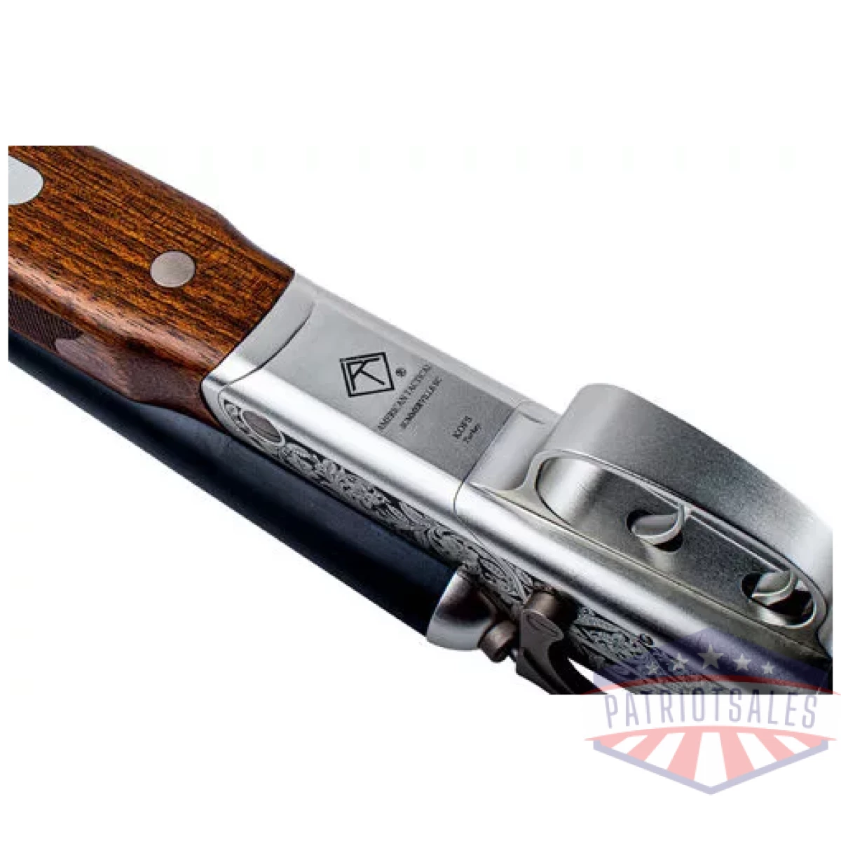Ati road agent s/s 20ga 26" - ct-5 black/walnut - image 1