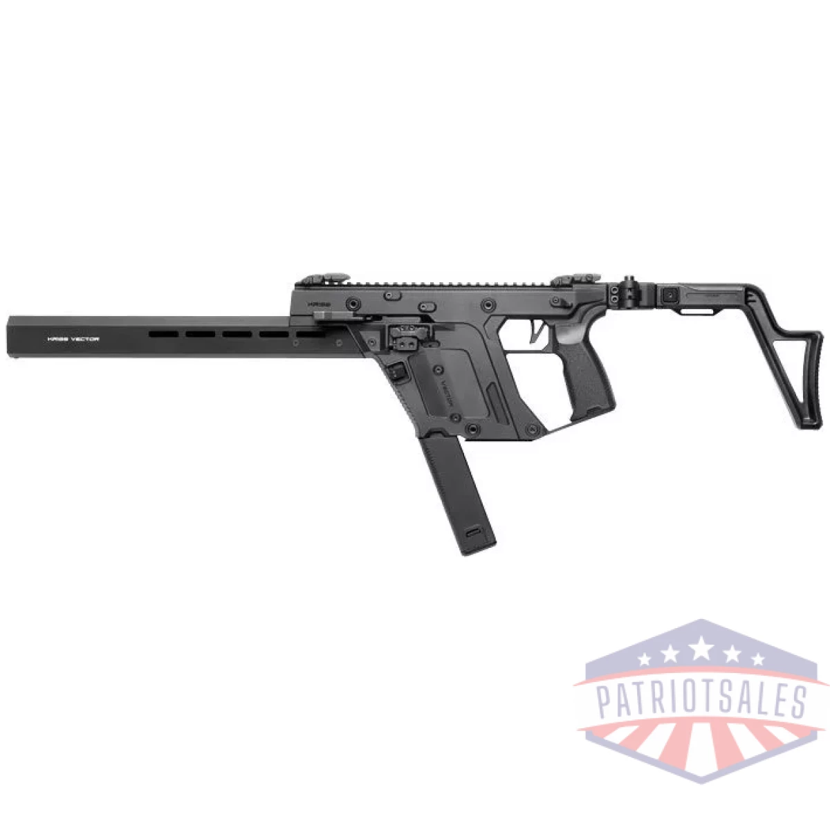 Gkv453cbl00. Webp - kriss vector crb g3 45acp 16" - 30rd folding stock black - gkv453cbl00