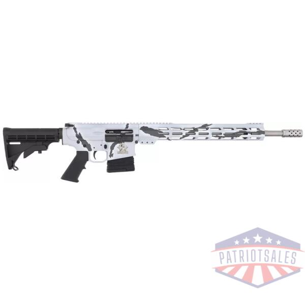 GLFA AR10 RIFLE 308 WIN 18" - S/S BBL 10RD PURSUIT SNOW CAMO