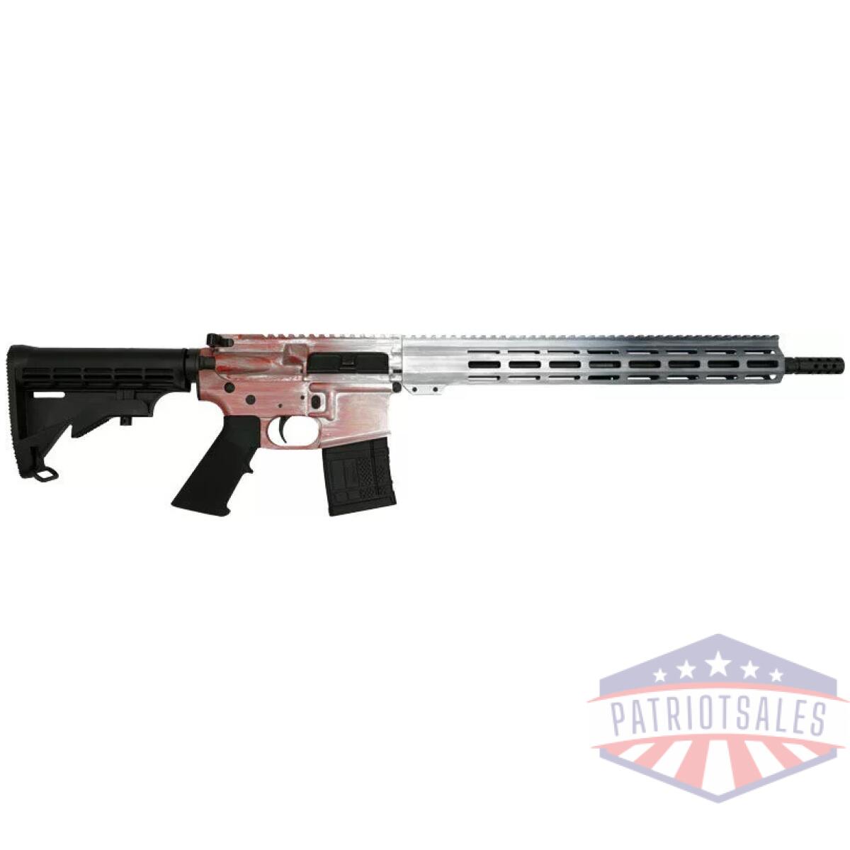 Gl15223frwbl. Webp - glfa ar15 battleworn 223 wylde - 16" nit bbl freedom rwb - gl15223frwbl