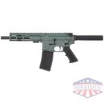 glfa ar15 pistol 223 wylde - 7.5" nitride bbl charcoal grn