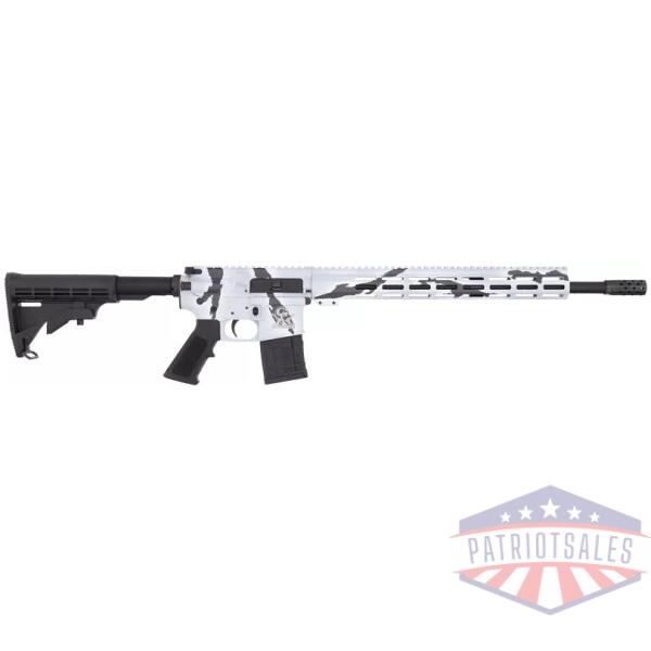 GLFA AR15 450 BUSHMASTER - 18" NIT BBL PURSUIT SNOW CAMO