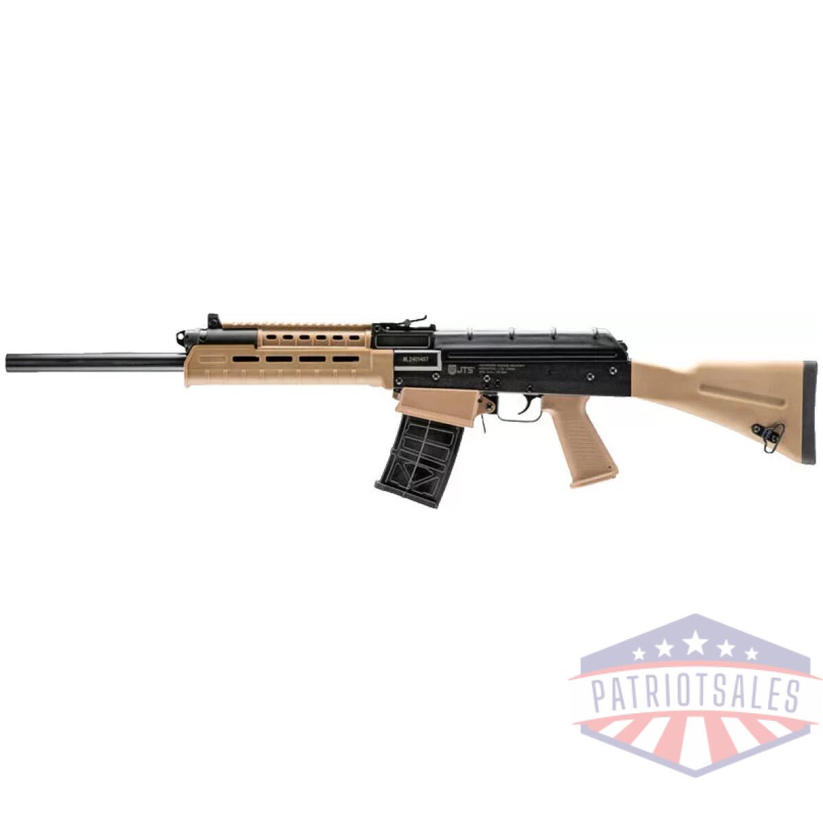 Gm12akt1abr_2. Webp - jts ak style shotgun 12ga - 3" 2-5rd mags m-lok rail fde - gm12akt1abr 2