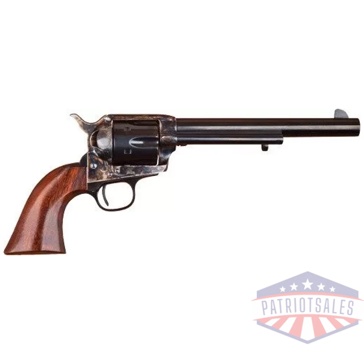 Gmp514-1. Webp - cimarron p-model 45 long colt - om fs 7. 5" cc/blued walnut - gmp514 1