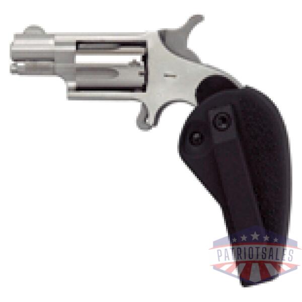 NAA MINI-REVOLVER 22LR 1-5/8" - S/S MATTE W/ HOLSTER GRIP