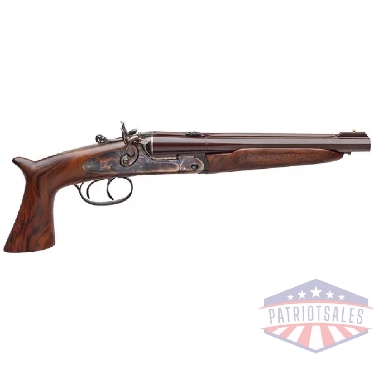 Gs642410. Webp - pedersoli howdah vintage 45lc/ - 410 10. 25" 3" wood/blued cc - gs642410