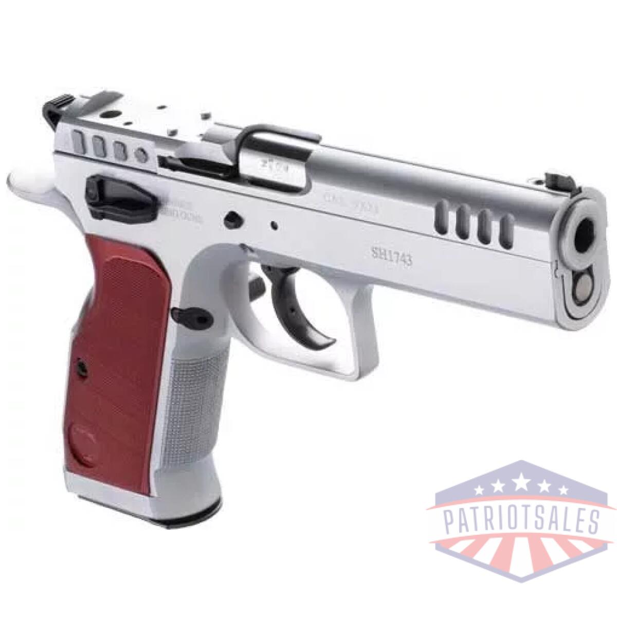 Gtfstock29or_angle. Webp - tanfoglio stock ii or 9mm - 4. 45" 17rnd chrome/chrome - gtfstock29or angle