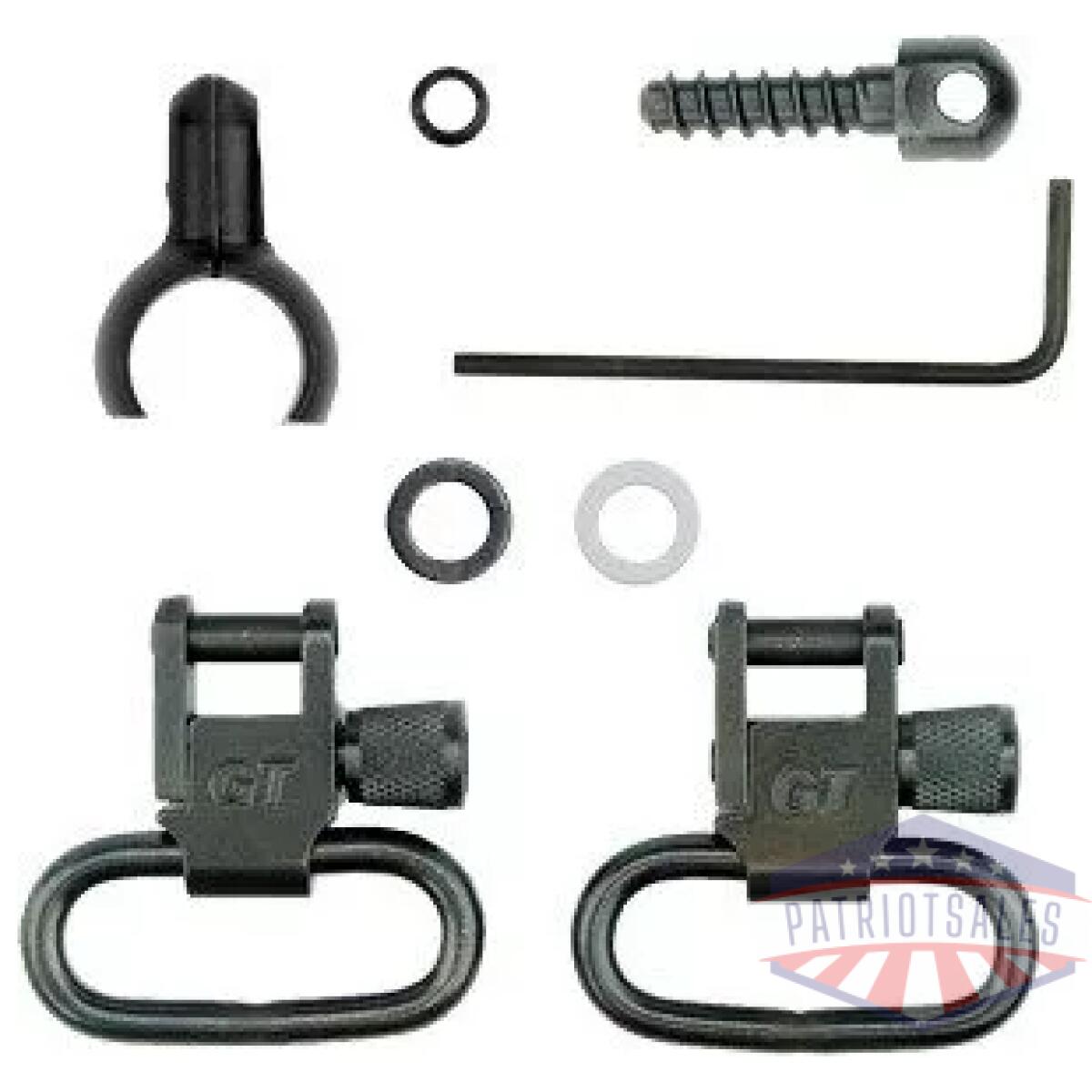 Gtsw302. Webp - grovtec swivel set for barrel - bands. 675-. 725" diameter - gtsw302