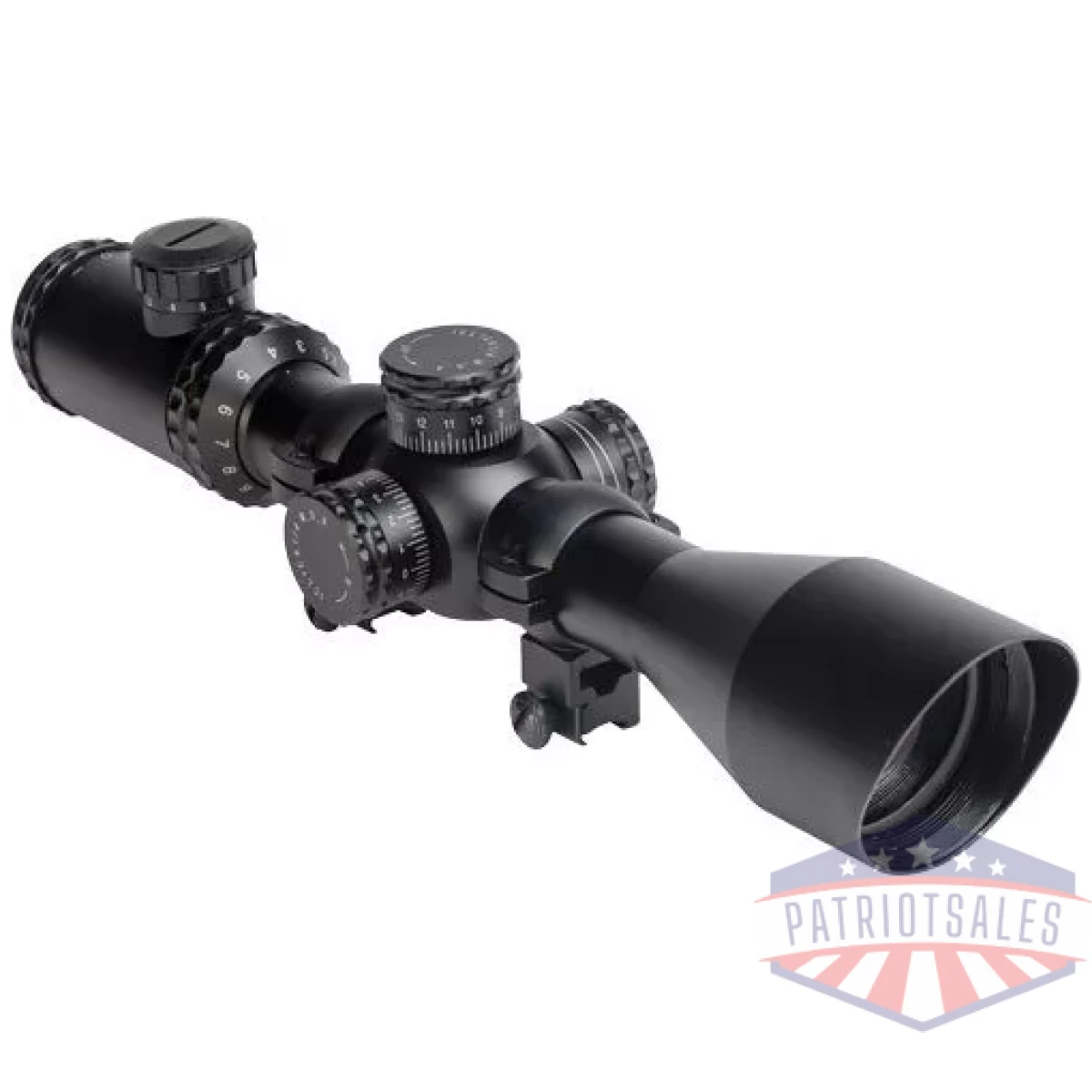 Ha90506. Webp - hatsan optima 2. 5-10x50e sft - scope w/ rings & caps - ha90506