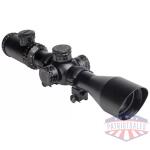 HATSAN OPTIMA 2.5-10X50E SFT - SCOPE W/ RINGS & CAPS