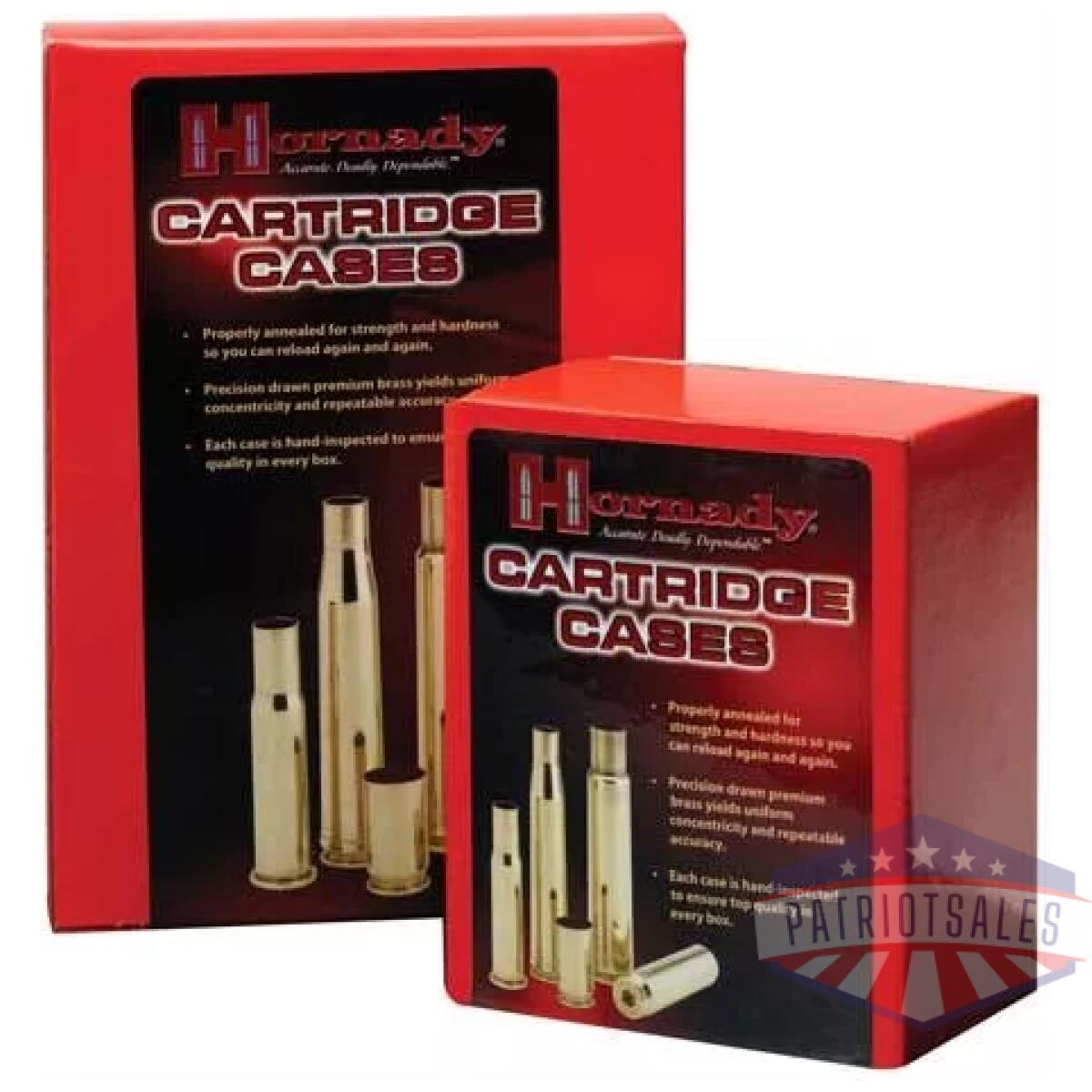 Hdy8619. Webp - hornady unprimed cases 22 - creedmoor 50 pack 5pk/cs - hdy8619