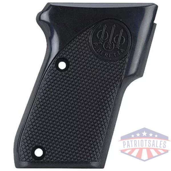 BERETTA GRIPS MODEL 21 BOBCAT - FACTORY BLACK PLASTIC