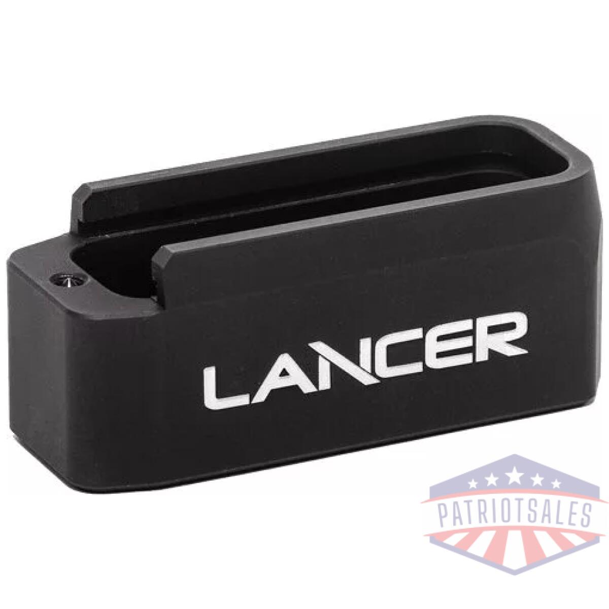 L5awmextbp06blk. Webp - lancer extended basepad plus - 6rds black lancer l5awm mags - l5awmextbp06blk