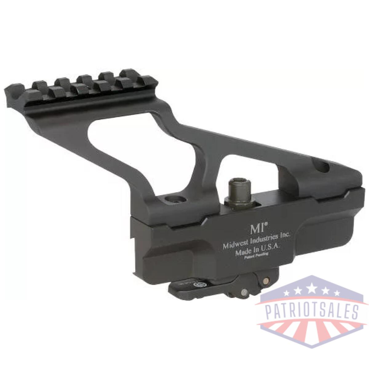 Miaksmg2mr_1. Webp - mi ak g2 side rail scope mount - mini rail top for ak-47 - miaksmg2mr 1