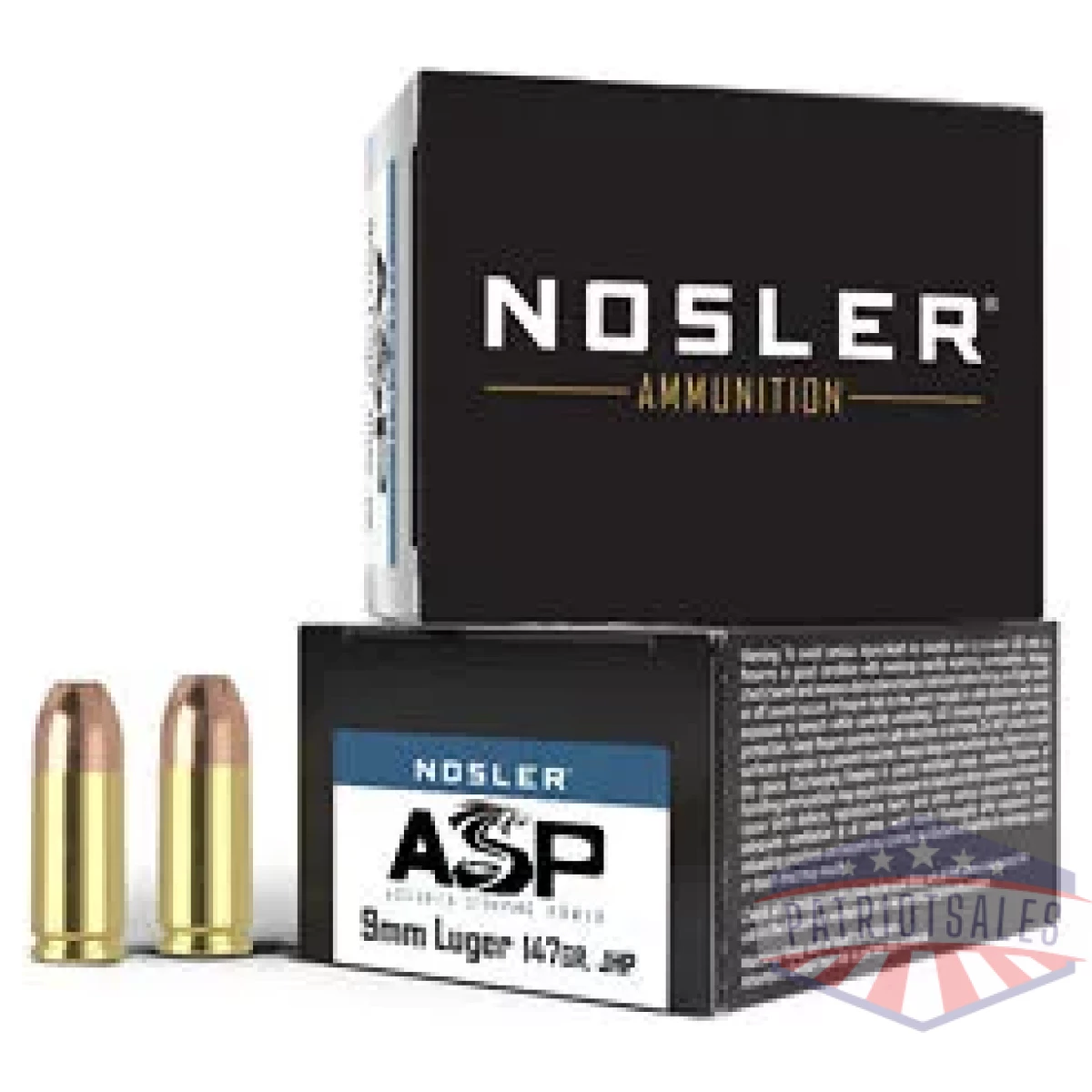 Nos51290_1. Webp - nosler asp 9mm 147gr hg jhp 20/400 - nos51290 1