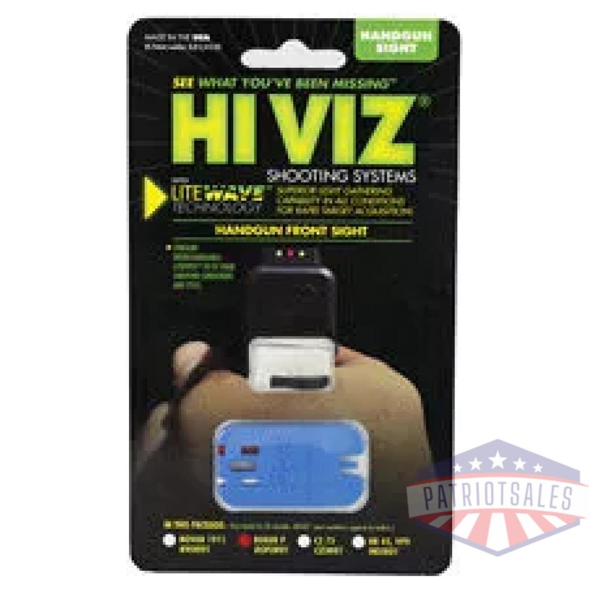 Nprgplw01_1. Webp - hiviz ruger p front sight - nprgplw01 1