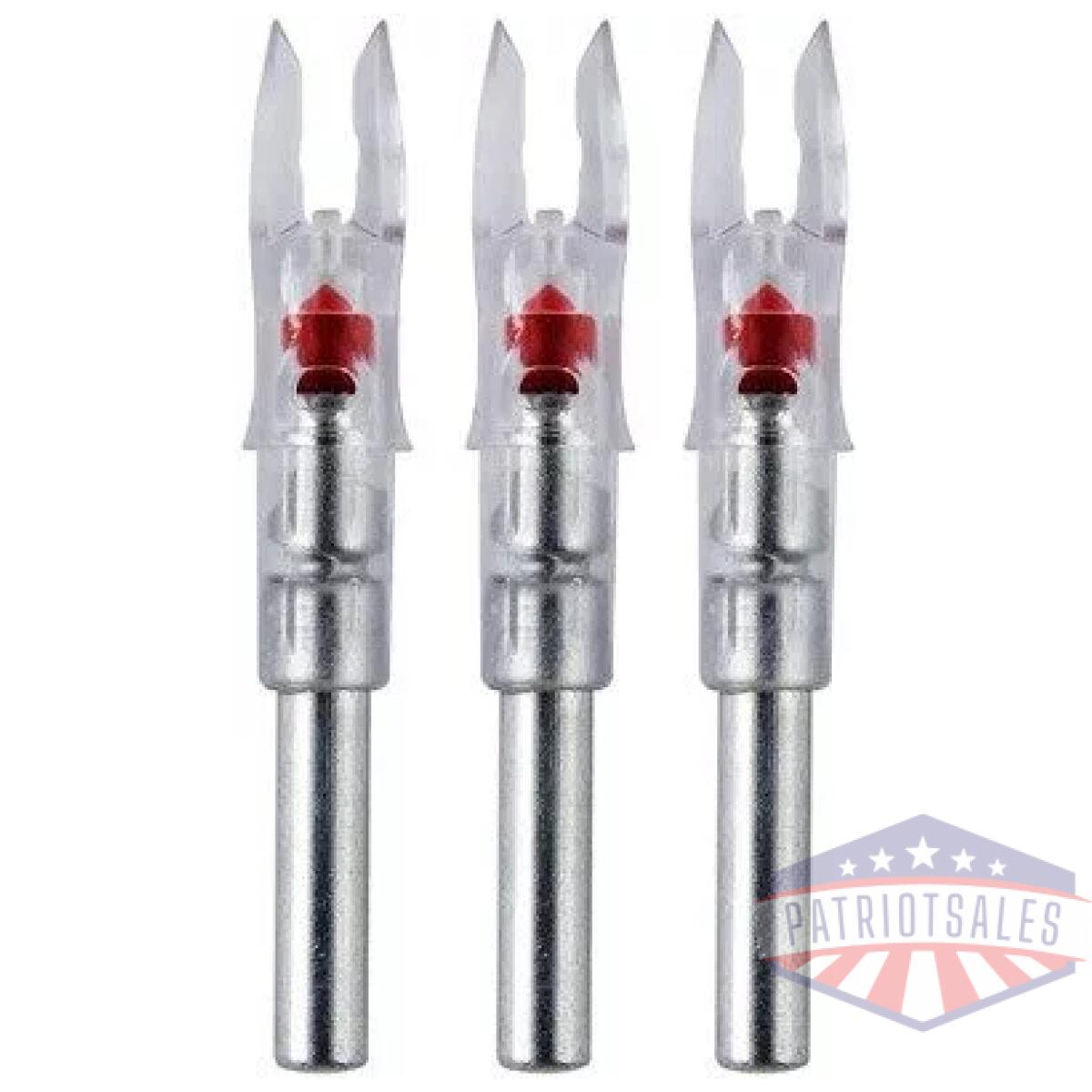 Nt502_1. Webp - nockturnal lighted nock - x-series red 3/pack - nt502 1